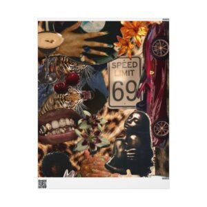 Urban Collage Wrapping Papers