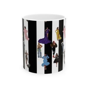 Fashion Files Stripe Mug