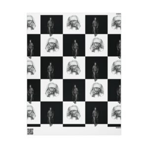 Harlem Icons Checkerboard Wrapping Paper