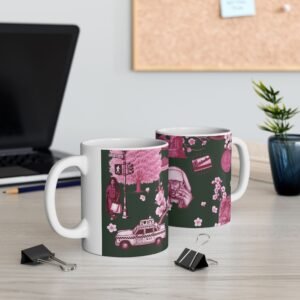 New York Floral Toile Mug
